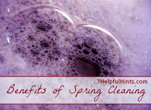 benefits of spring cleaning