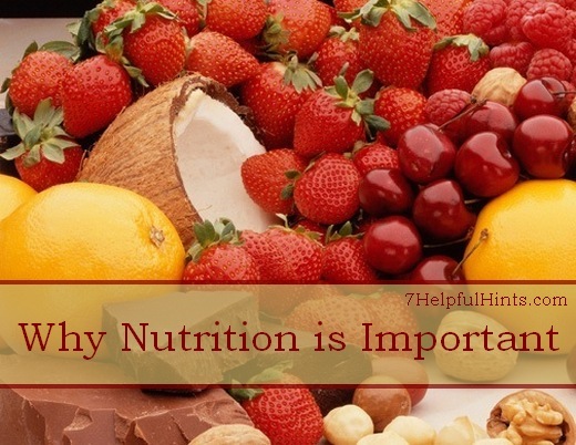 why nutrition is important