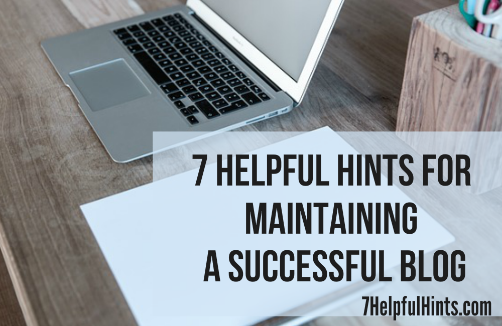 maintaining a successful blog